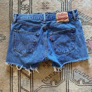 Vintage Levi cut offs
